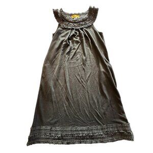 Nicole Miller Dress Women's‎ Size Small Black Sleeveless Mid Length With Pockets